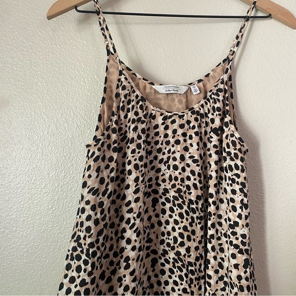 & Other Stories Gathered Leopard Maxi Dress - Picture 6 of 12
